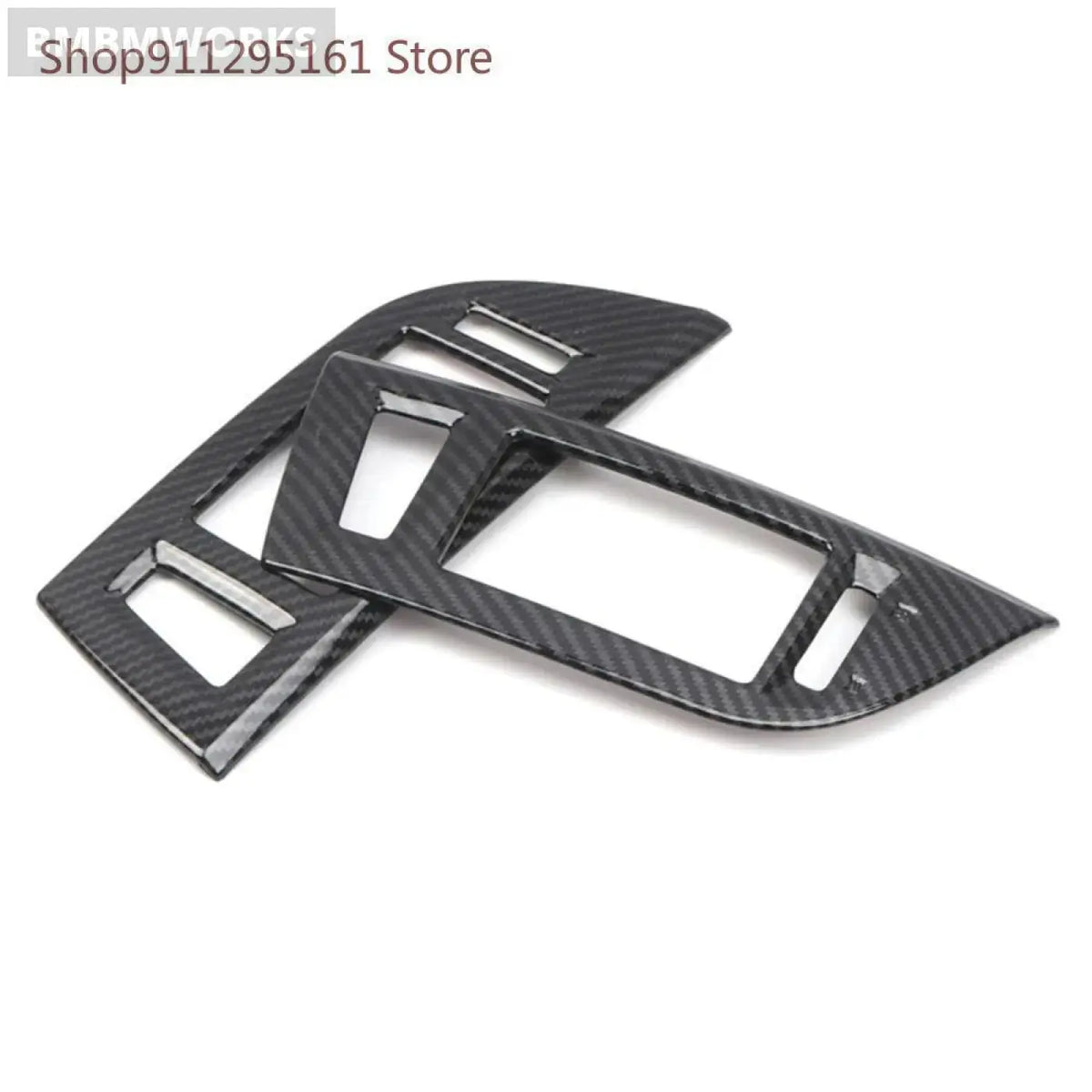 2Pcs Central Control Air Outlet Panel Cover Mitsubishi Pajero V93/V97 2007-2020