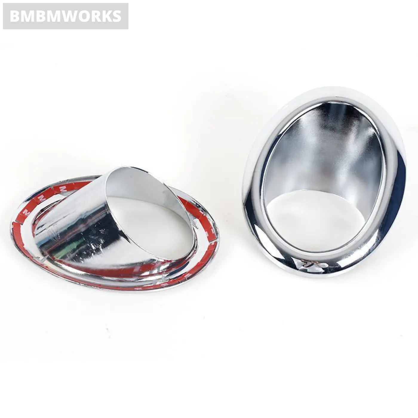 2Pcs Chrome Front Fog Light Lamp Cover Trim For Nissan X-Trail Xtrail T31 2011