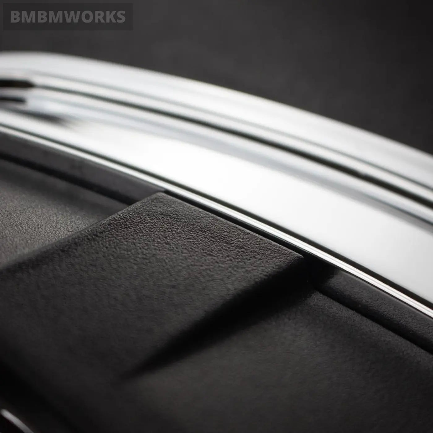 2Pcs Chrome Silver Black Side Light Cover Toyota Hilux Revo 2015-2021 Sr5 M70 M8