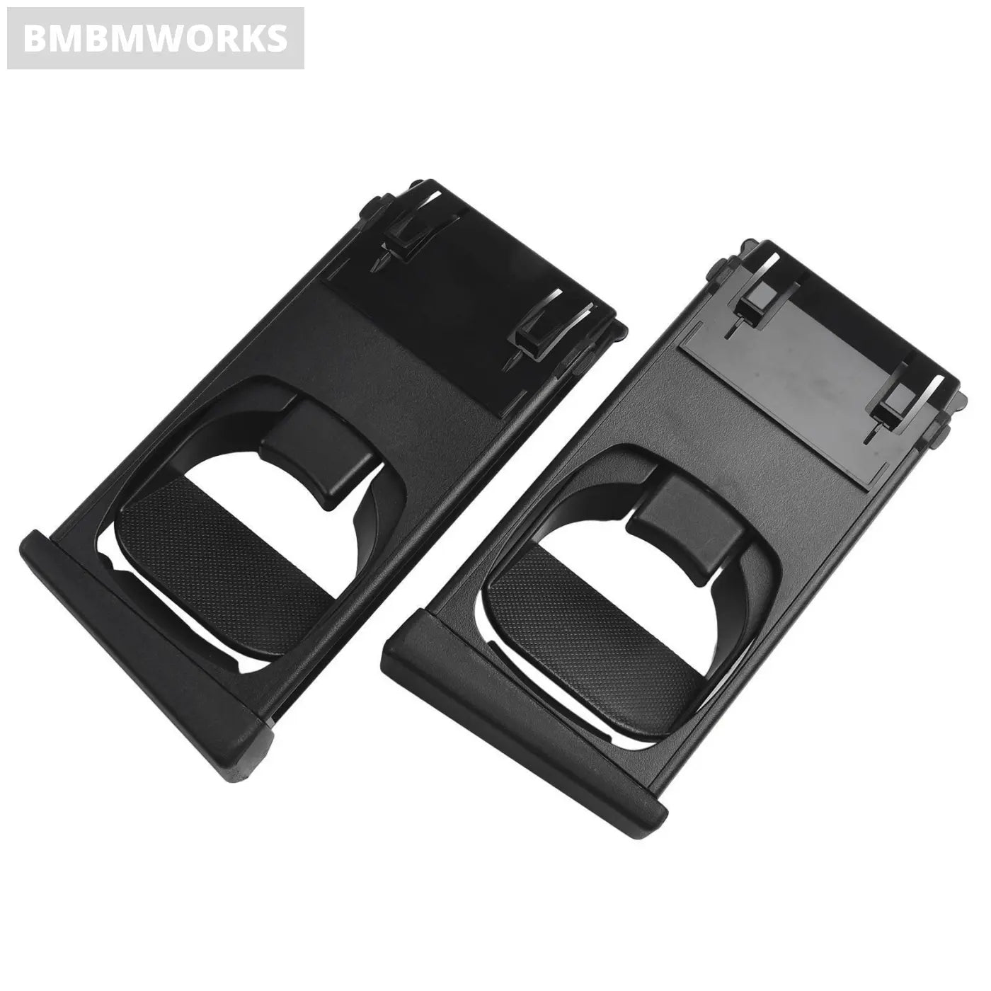 2Pcs Cup Holder Gray Plastic Drinks Mounts Toyota Hilux Vigo Sr Pickup Fortuner