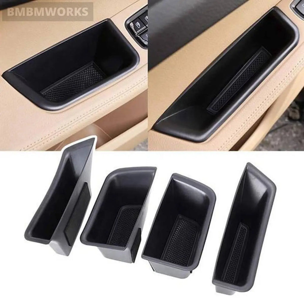 2Pcs Door Holder Armrest Storage Box Container Tray Porsche Macan 2014-2019