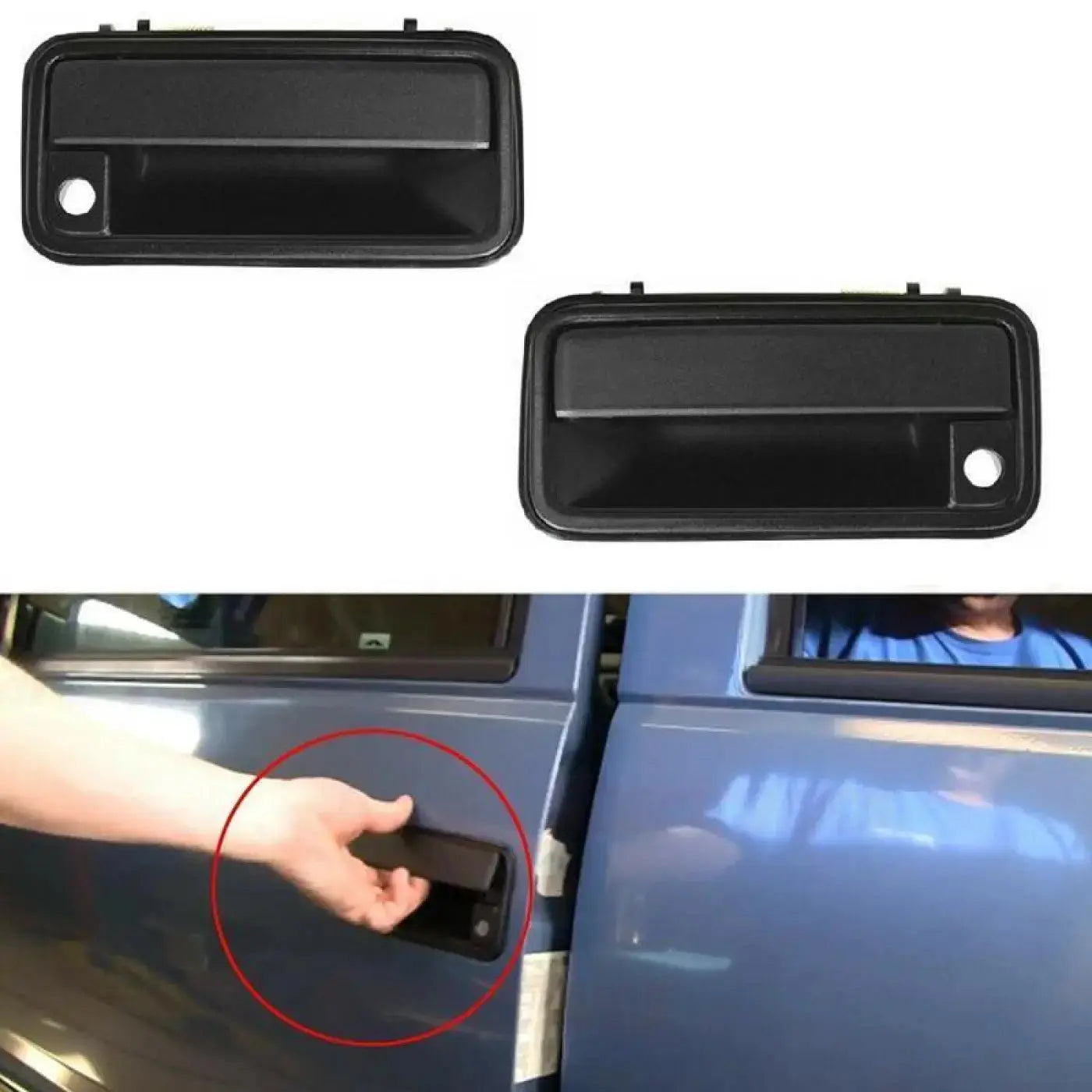 2Pcs Exterior Door Handle Replacement Chevrolet Tahoe Gmc Suburban Cadillac