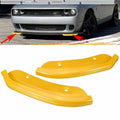 2Pcs Front Bumper Lip Splitter Spoiler Guard Dodge Challenger Srt Hellcat Coupe