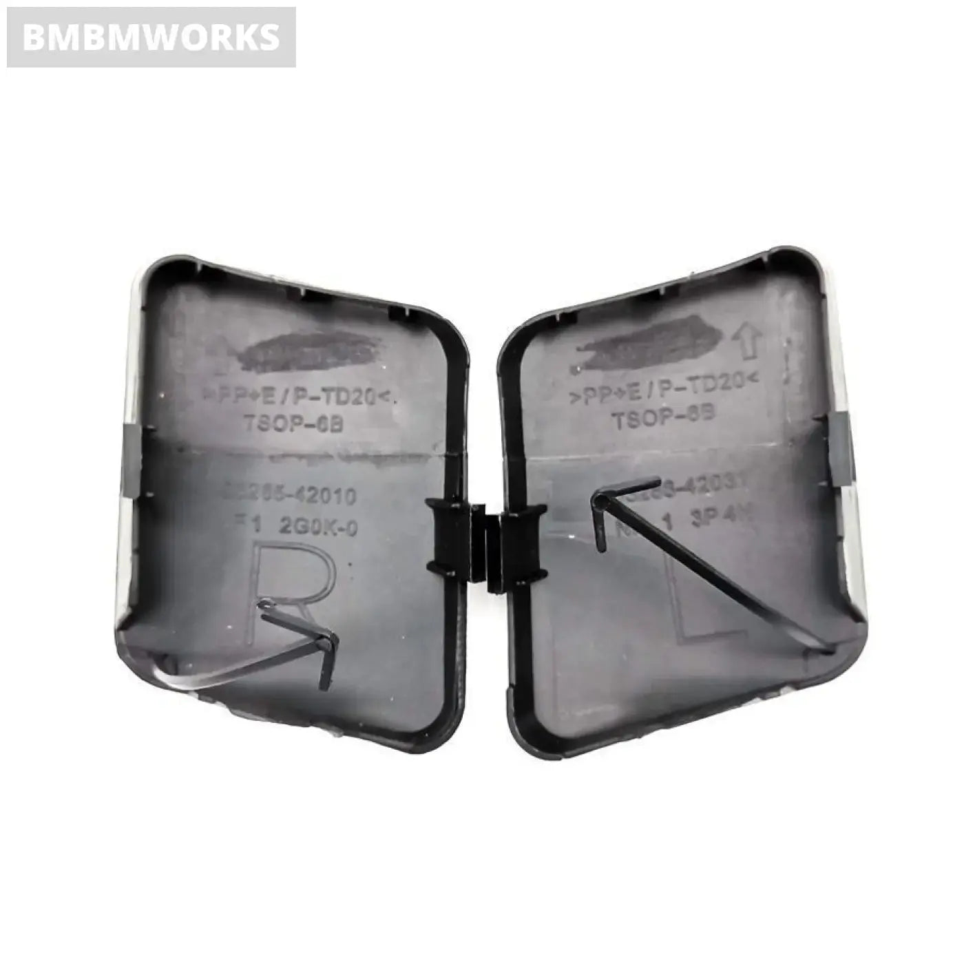 2Pcs Front Bumper Tow Hook Eye Cover Caps Toyota Rav4 2006 2007 2008 2009