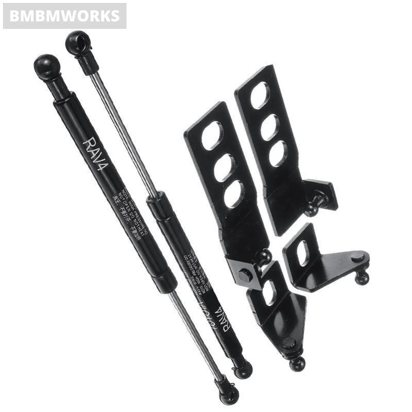 2Pcs Front Engine Bonnet Gas Struts Toyota Rav4 Rav-4 Xa50 2019 2020 2021 2022