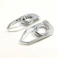 2Pcs Front Fog Lamp Decoration Frame Cover Trim Honda Fit Jazz 2017-2018
