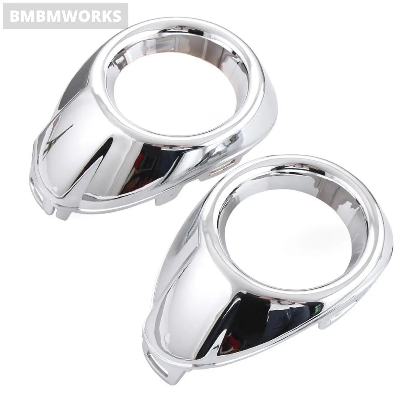 2Pcs Front Fog Light Cover Ring Ford Focus 3 Mk3 2012 2013