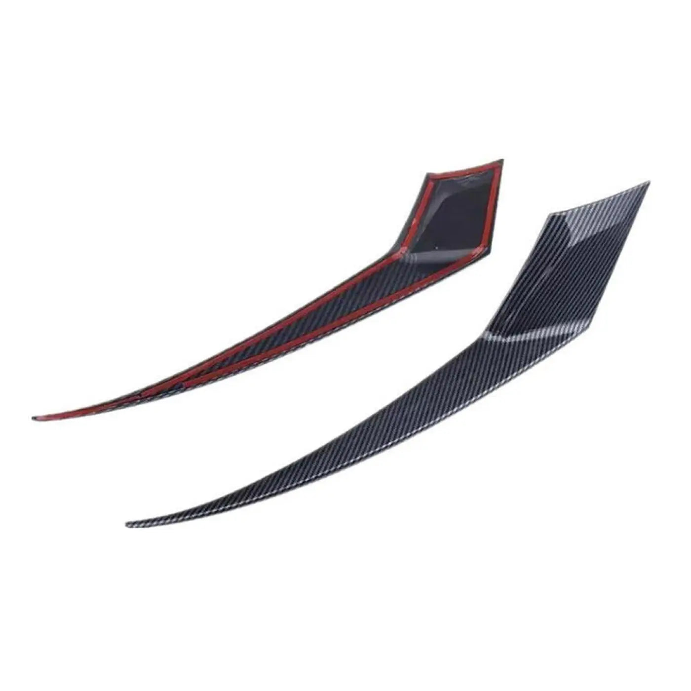 2Pcs Front Headlight Eyebrow Cover Trim Honda Accord 2023 2024 11Th Gen