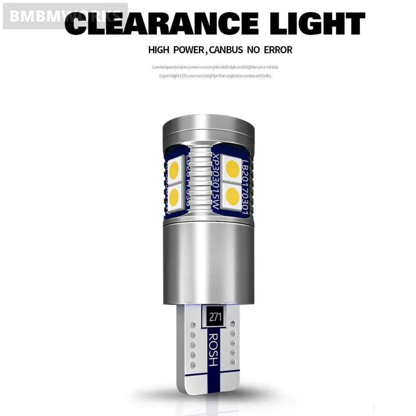 2Pcs Front Led Parking Clearance Lamp Light For Vw Volkswagen Amarok 2010 - 2019