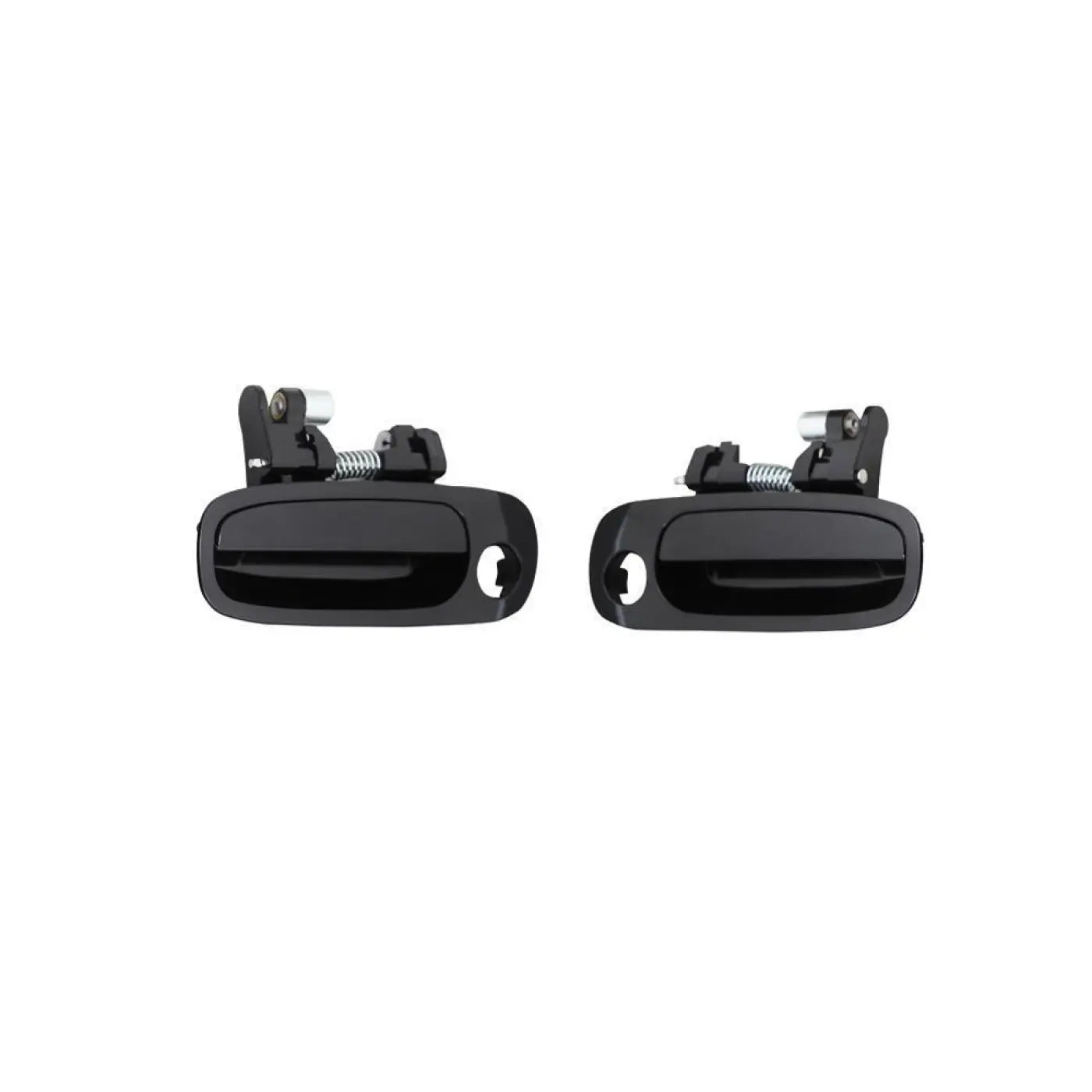 2Pcs Front Pair Black Exterior Door Handle Toyota Corolla 1998 1999 2000 2001