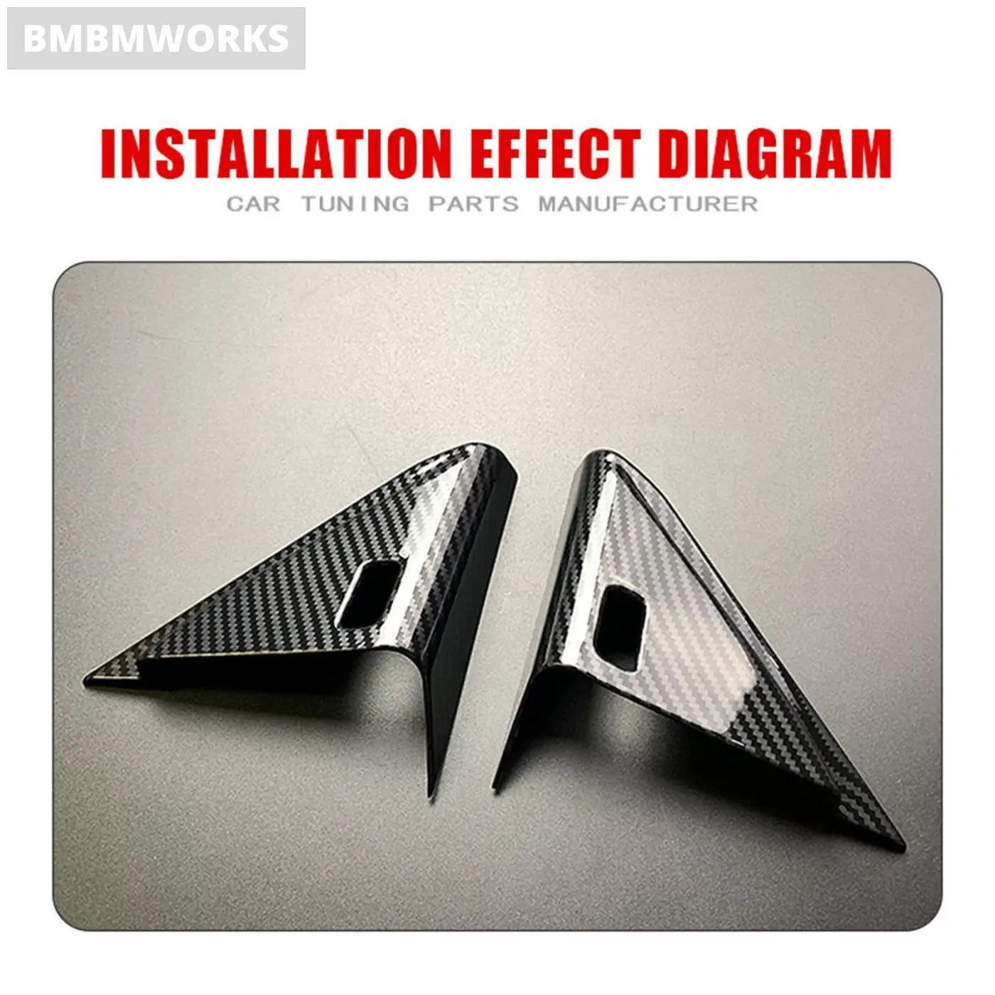 2Pcs Front Triangle A-Pillar Cover For Nissan Sentra Sylphy 2020-2022