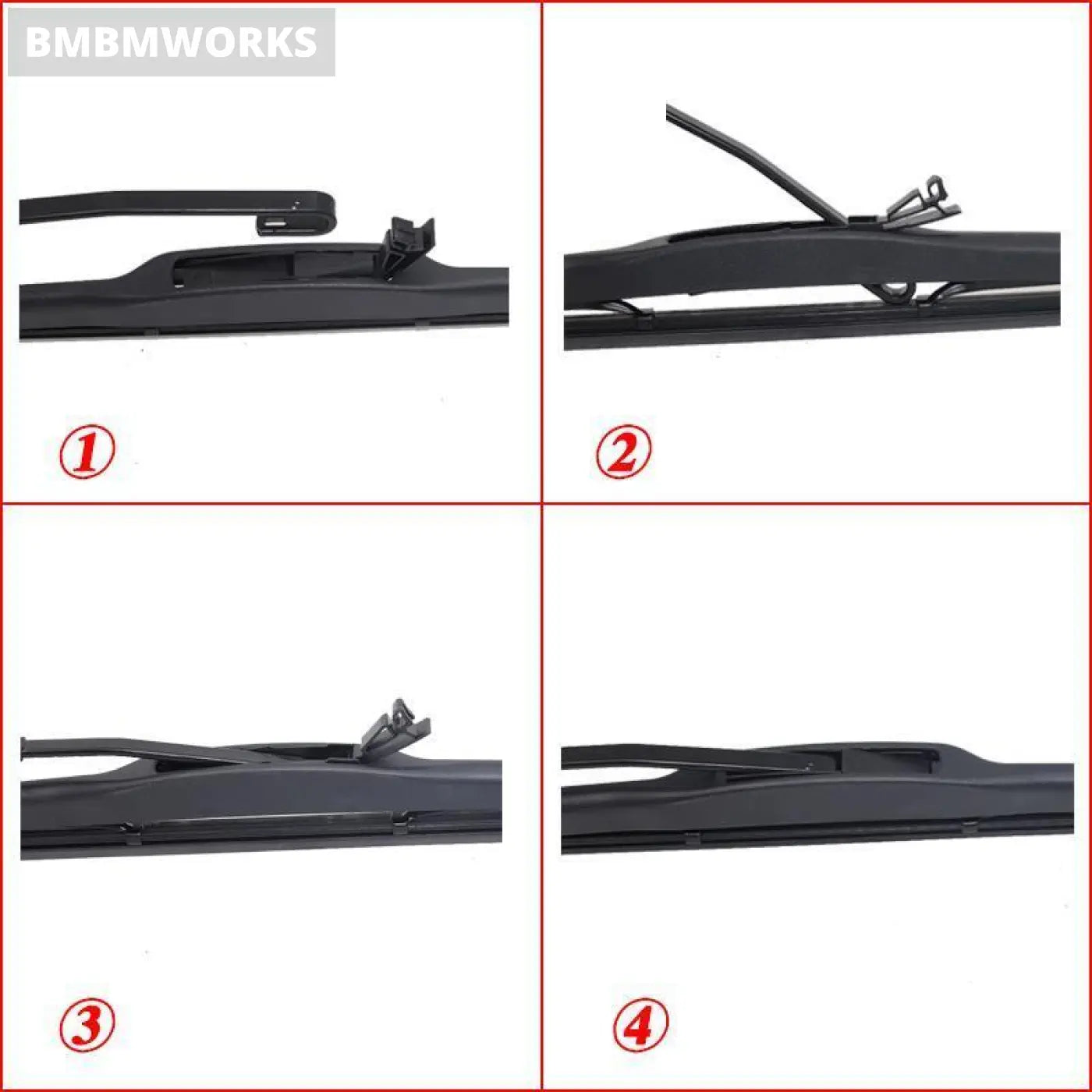 2Pcs Front Window Wiper Blades Mini One Cooper S D Hatch F55 F56 2013 - 2019