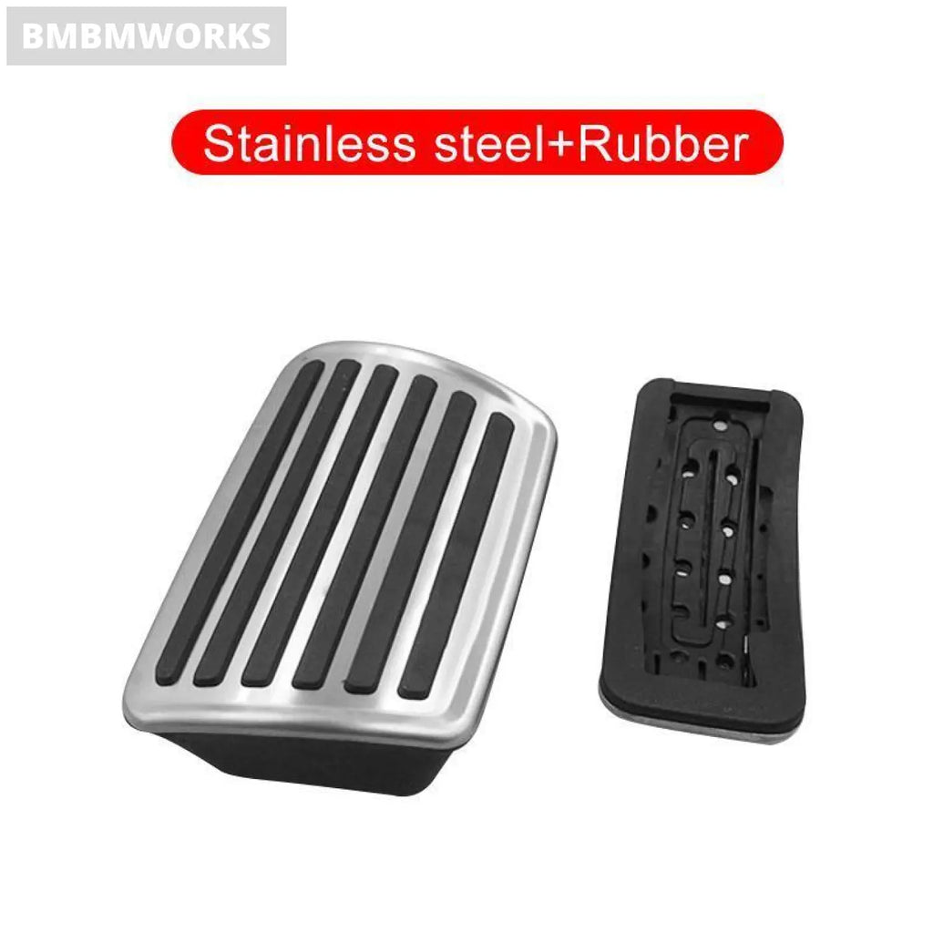 2Pcs Fuel Brake Pedals Cover Audi Q7 4M 2016- 2022 Q8 2019-2022 Porsche Cayenne