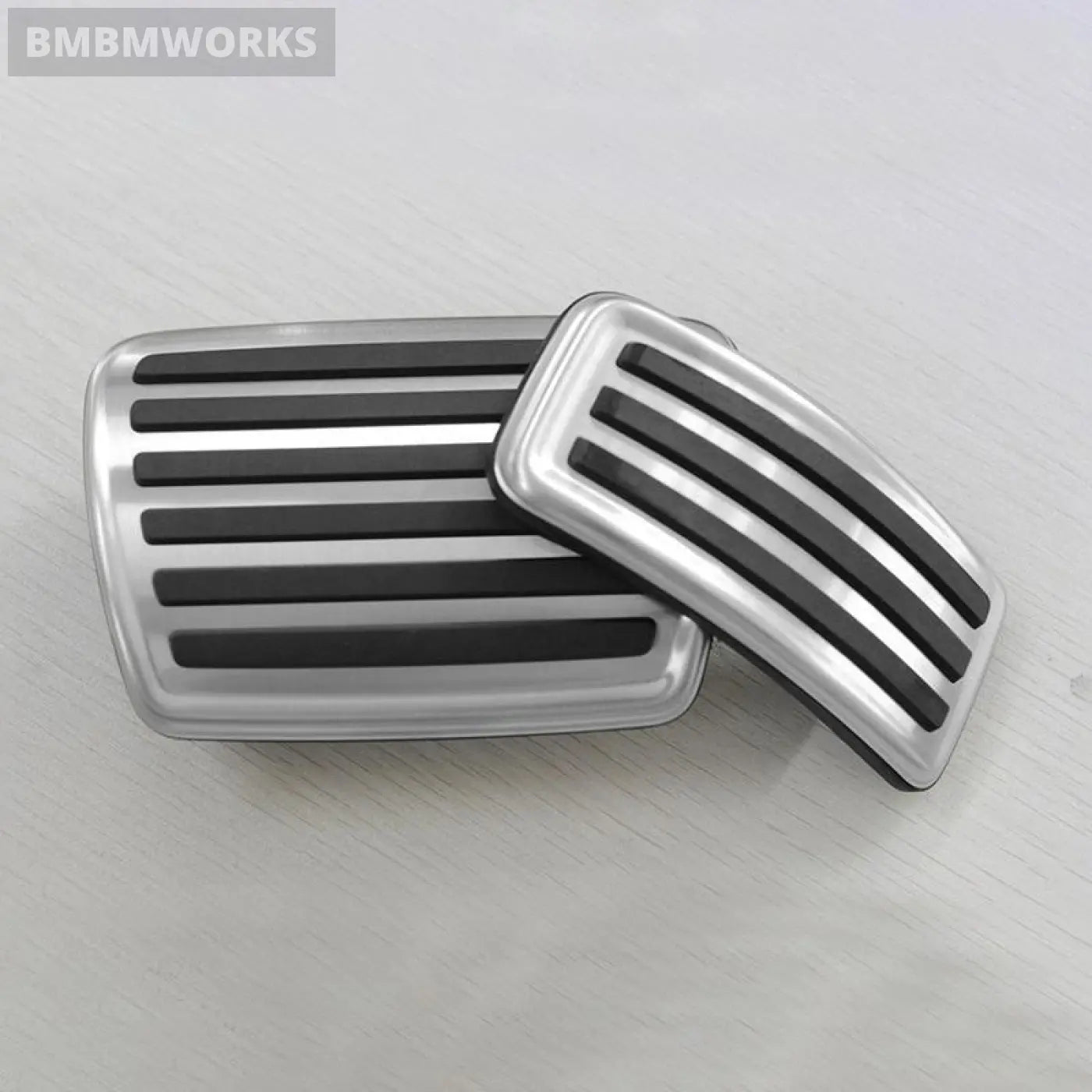 2Pcs Fuel Brake Pedals Cover Audi Q7 4M 2016- 2022 Q8 2019-2022 Porsche Cayenne