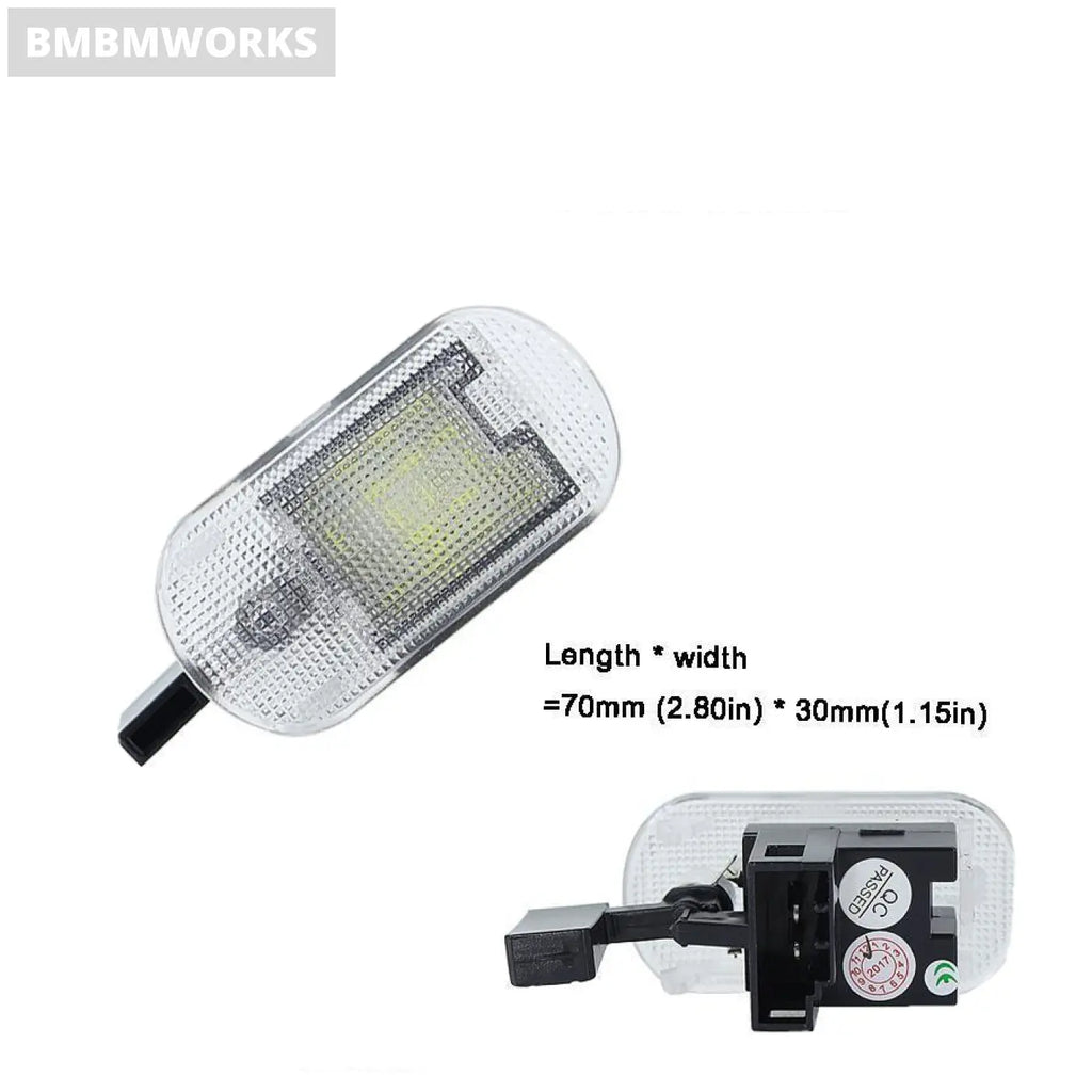 2Pcs Glove Box Storage Compartment Light Lamp Volkswagen Vw Golf Jetta Mk4 Bora