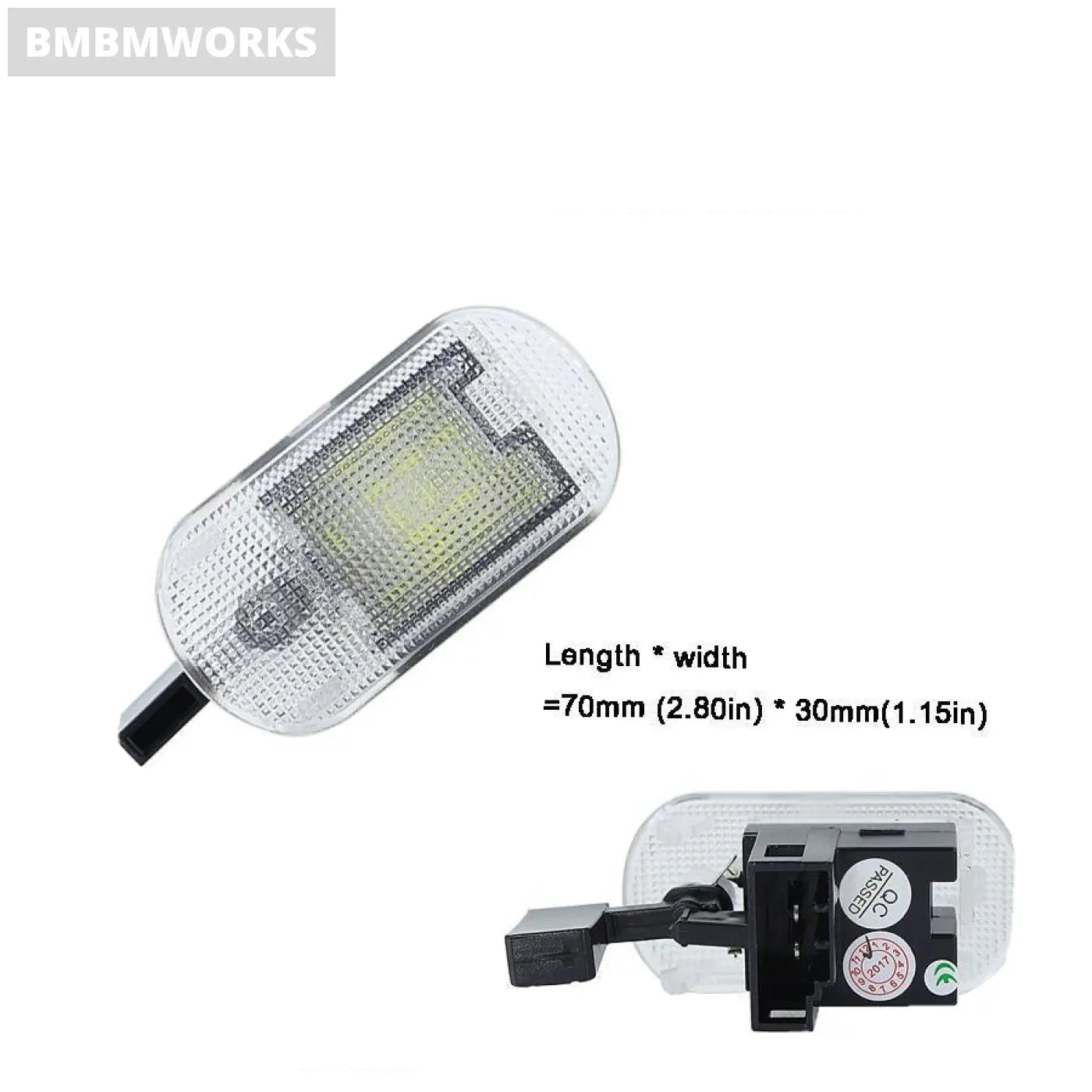 2Pcs Glove Box Storage Compartment Light Lamp Volkswagen Vw Golf Jetta Mk4 Bora