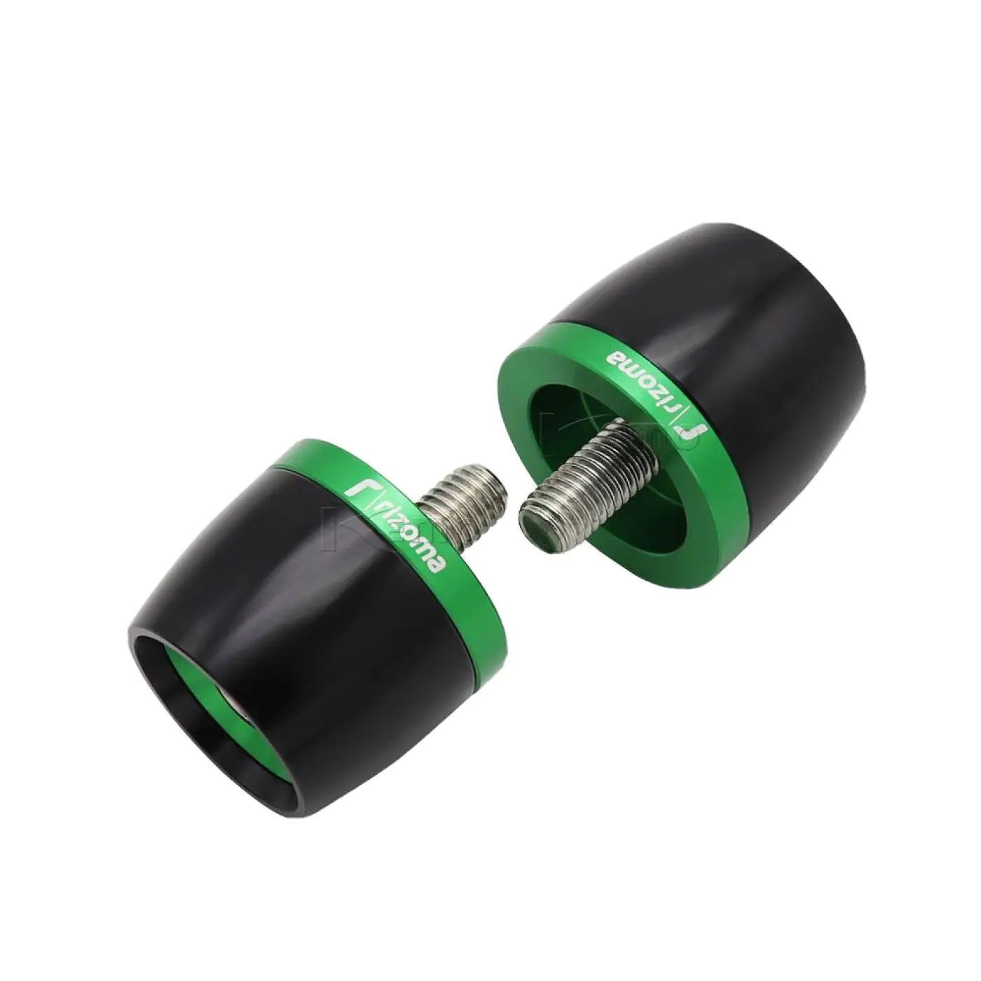 2Pcs Handlebar Grips Bar Ends Cap Kawasaki Z250 Z300 Z400 Z650 Z750 Z800 Z900
