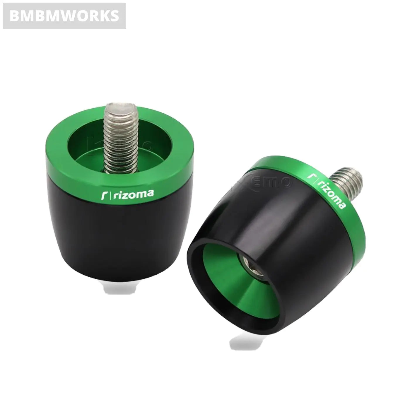 2Pcs Handlebar Grips Bar Ends Cap Kawasaki Z250 Z300 Z400 Z650 Z750 Z800 Z900