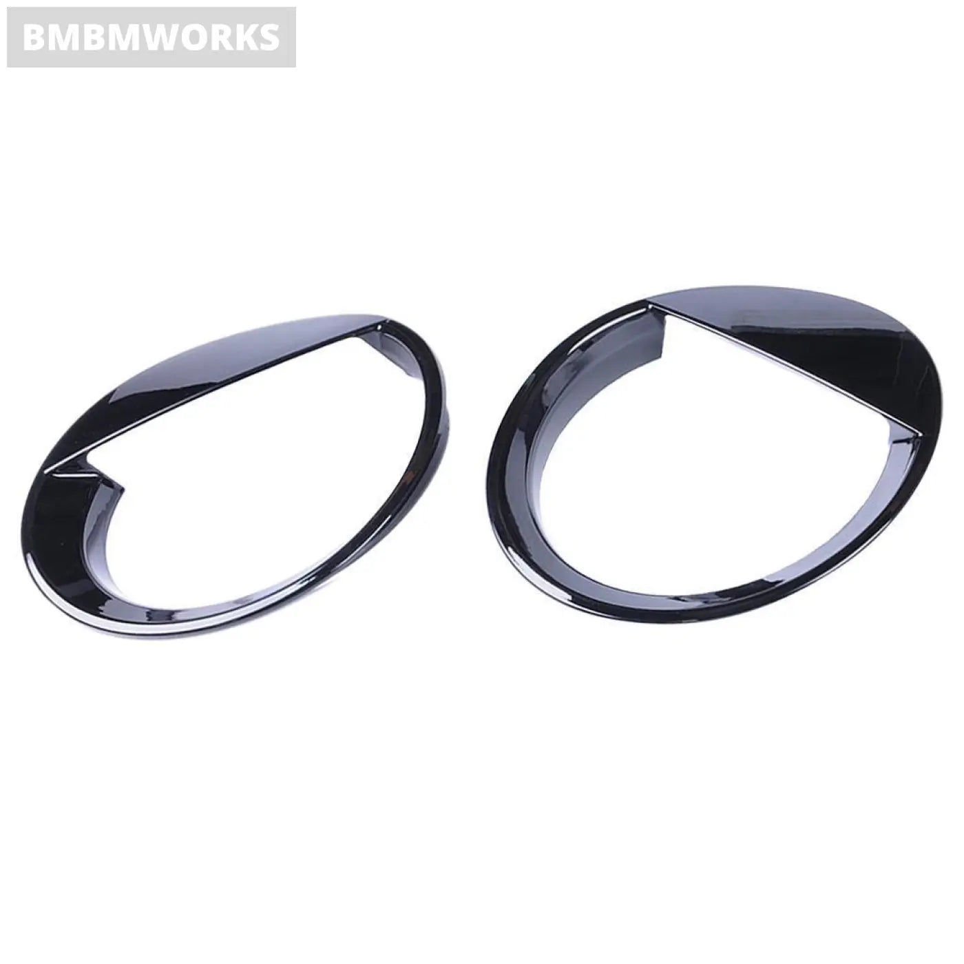 2Pcs Headlight Chrome Bezels Front Light Trim Jeep Patriot 2011-2017