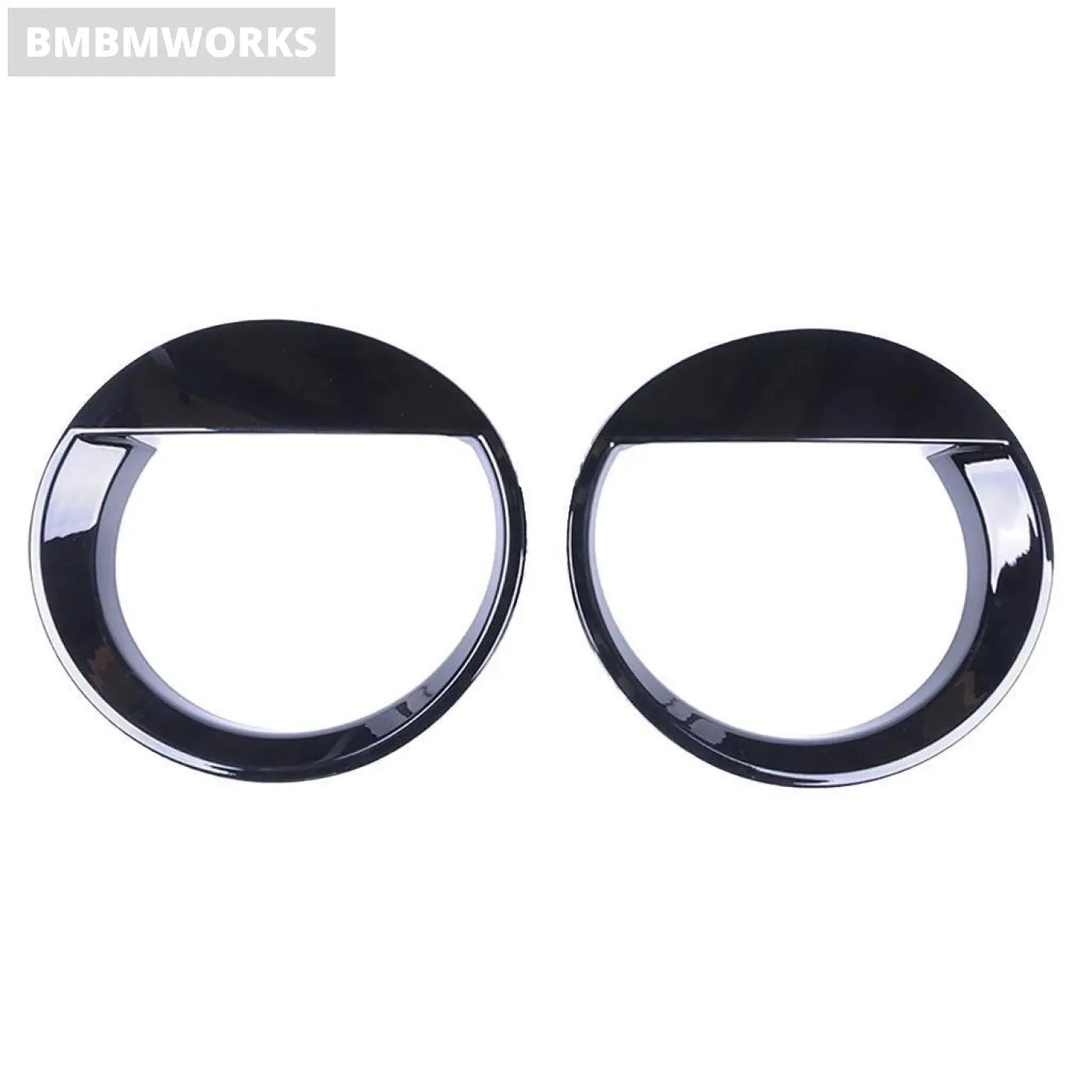 2Pcs Headlight Chrome Bezels Front Light Trim Jeep Patriot 2011-2017