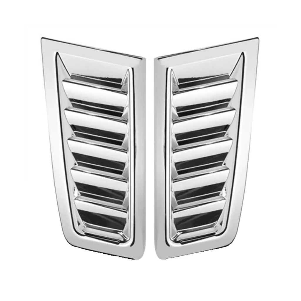 2Pcs Hood Bonnet Vents Grilles Air Flow Intake Ford Focus Mk2 St Fiesta
