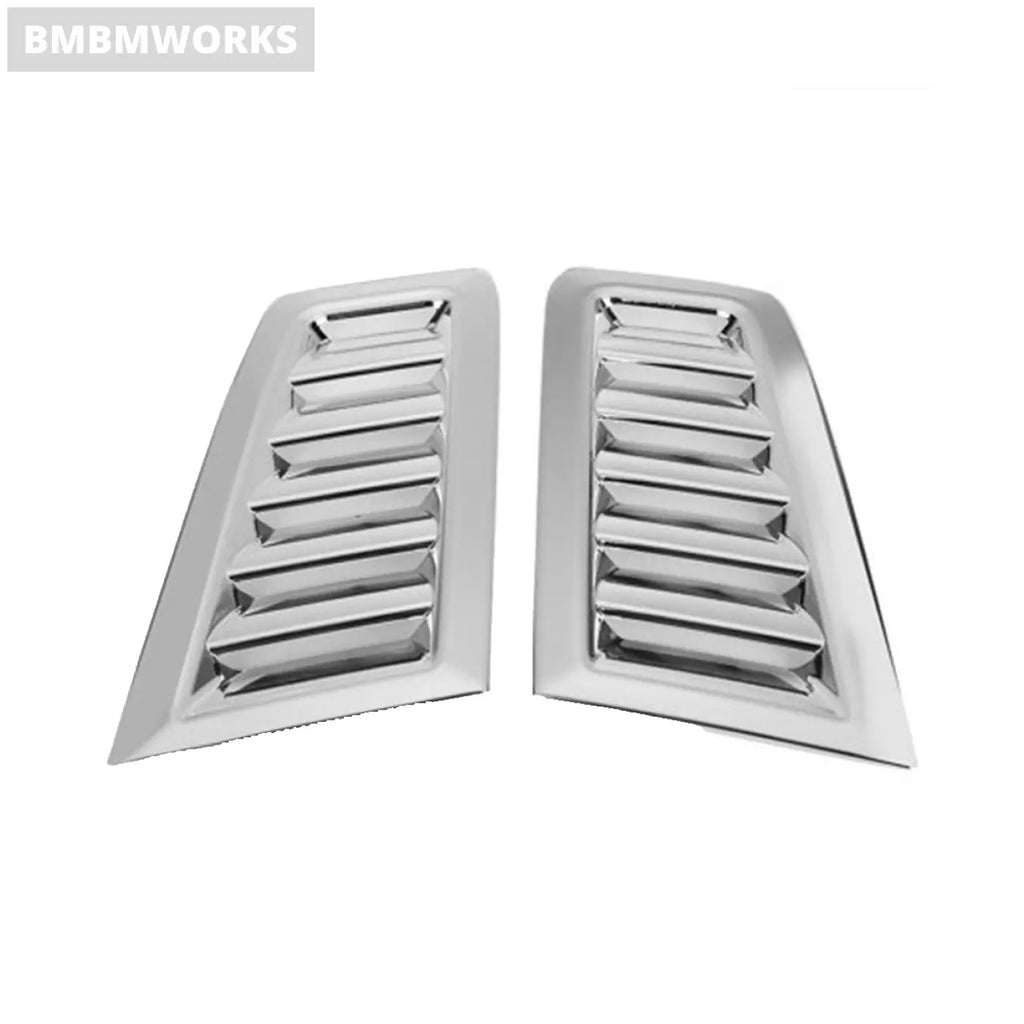 2Pcs Hood Bonnet Vents Grilles Air Flow Intake Ford Focus Mk2 St Fiesta