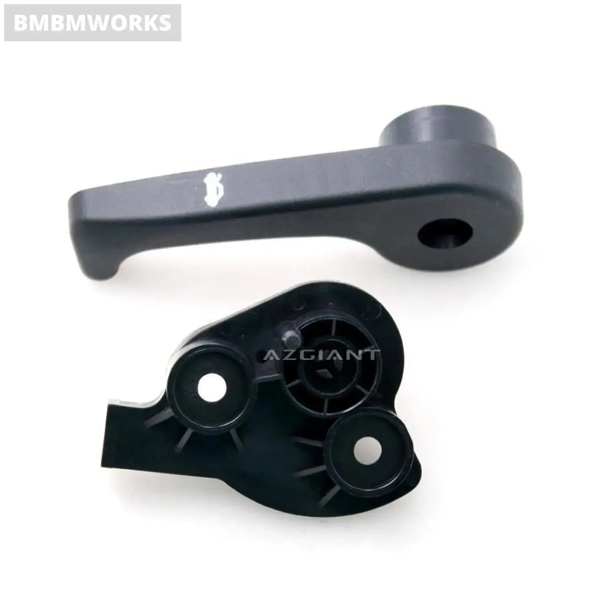 2Pcs Hood Latch Release Handle Base Cover Hyundai Kia Optima Soul
