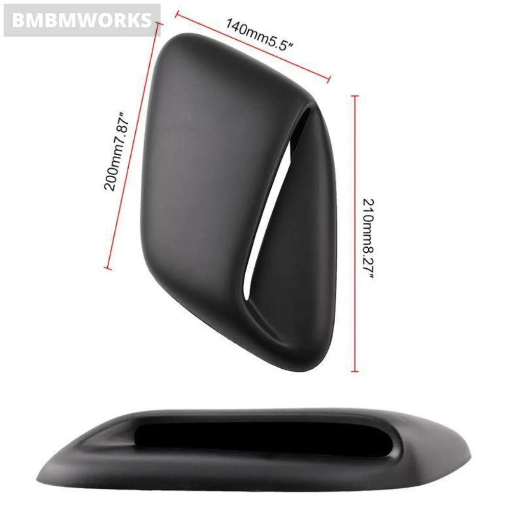 2Pcs Hood Vent Induction Scoop Frp Subaru Impreza Gc8 Sti Wrx 2.5Rs 99-01