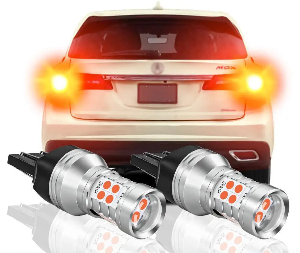 2Pcs Led Brake Light Blub Lamp Canbus Acura Mdx 2014 2015 2016 2017 2018