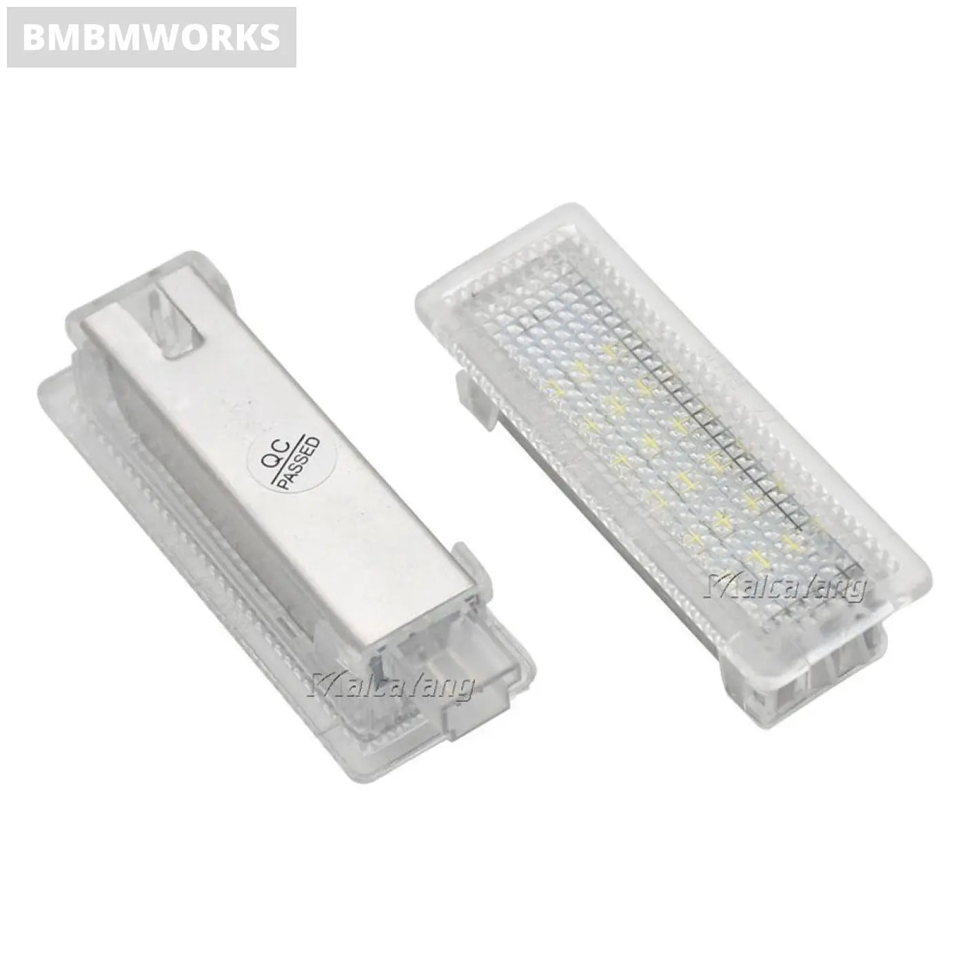 2Pcs Led Courtesy Footwell Door Light Trunk Lamps Bmw E60 E87 E70 E90 E92 E61