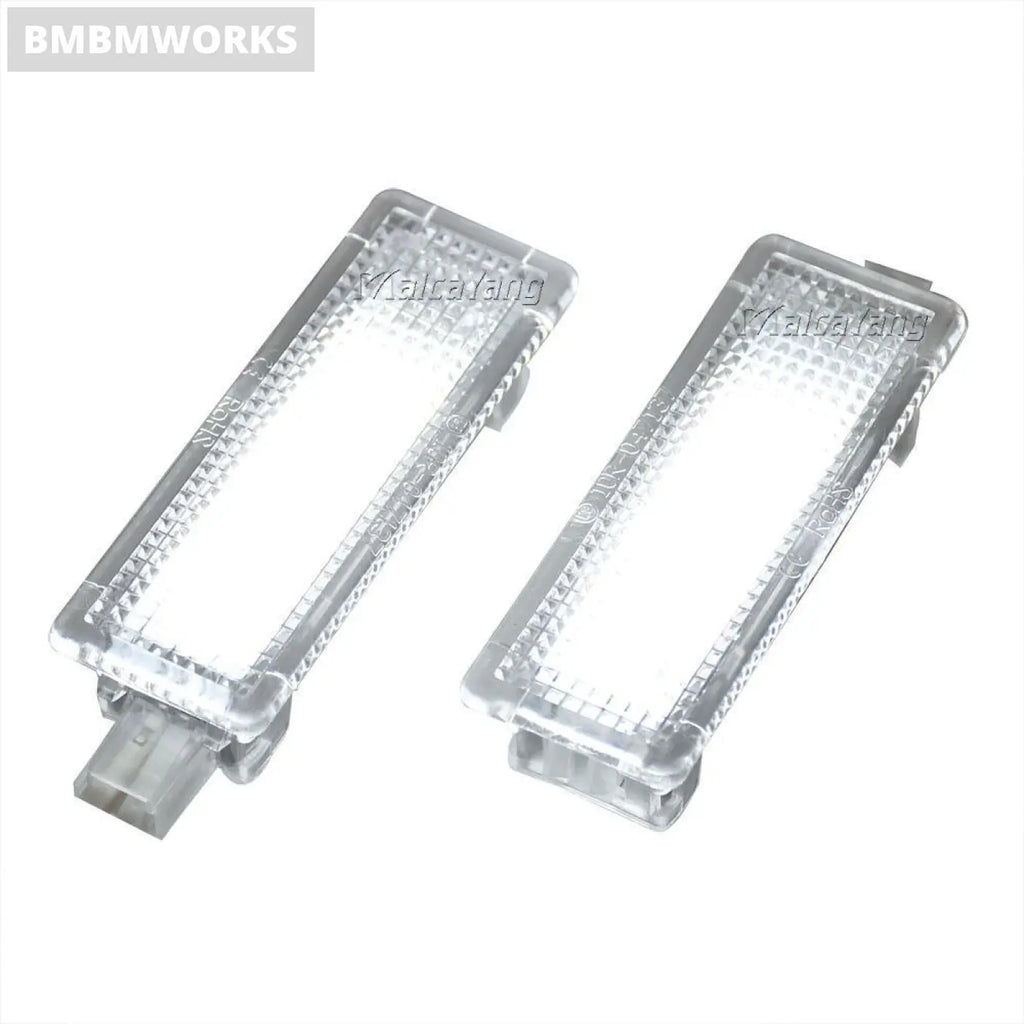 2Pcs Led Courtesy Footwell Door Light Trunk Lamps Bmw E60 E87 E70 E90 E92 E61