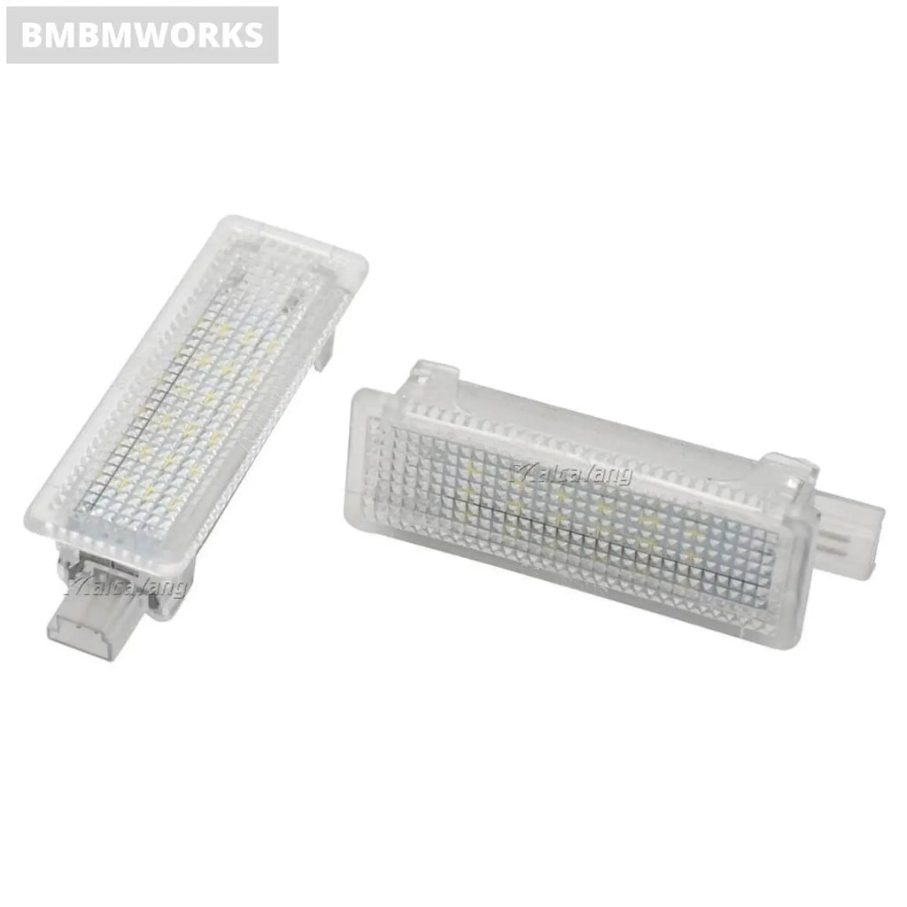 2Pcs Led Courtesy Footwell Door Light Trunk Lamps Bmw E60 E87 E70 E90 E92 E61