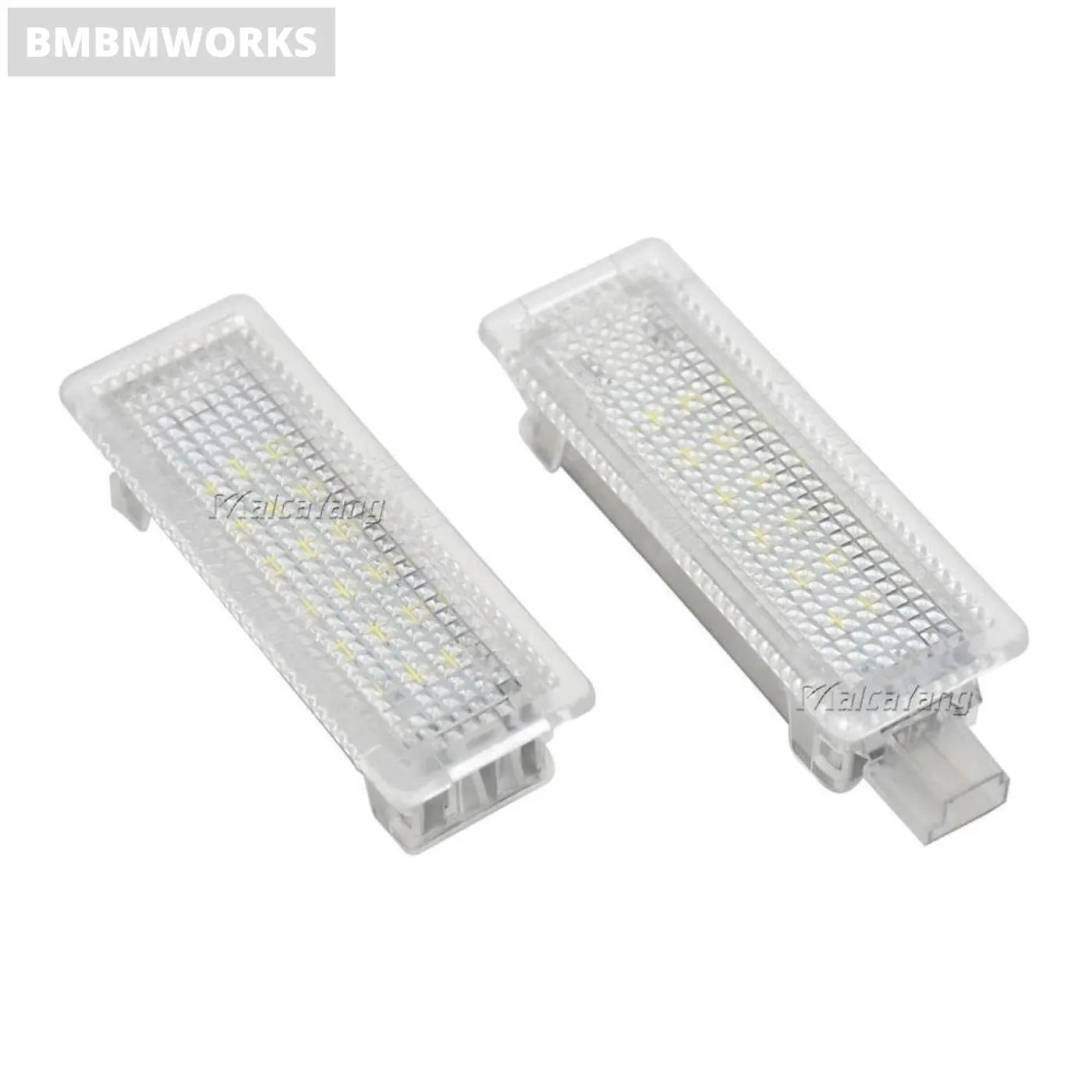 2Pcs Led Courtesy Footwell Door Light Trunk Lamps Bmw E60 E87 E70 E90 E92 E61