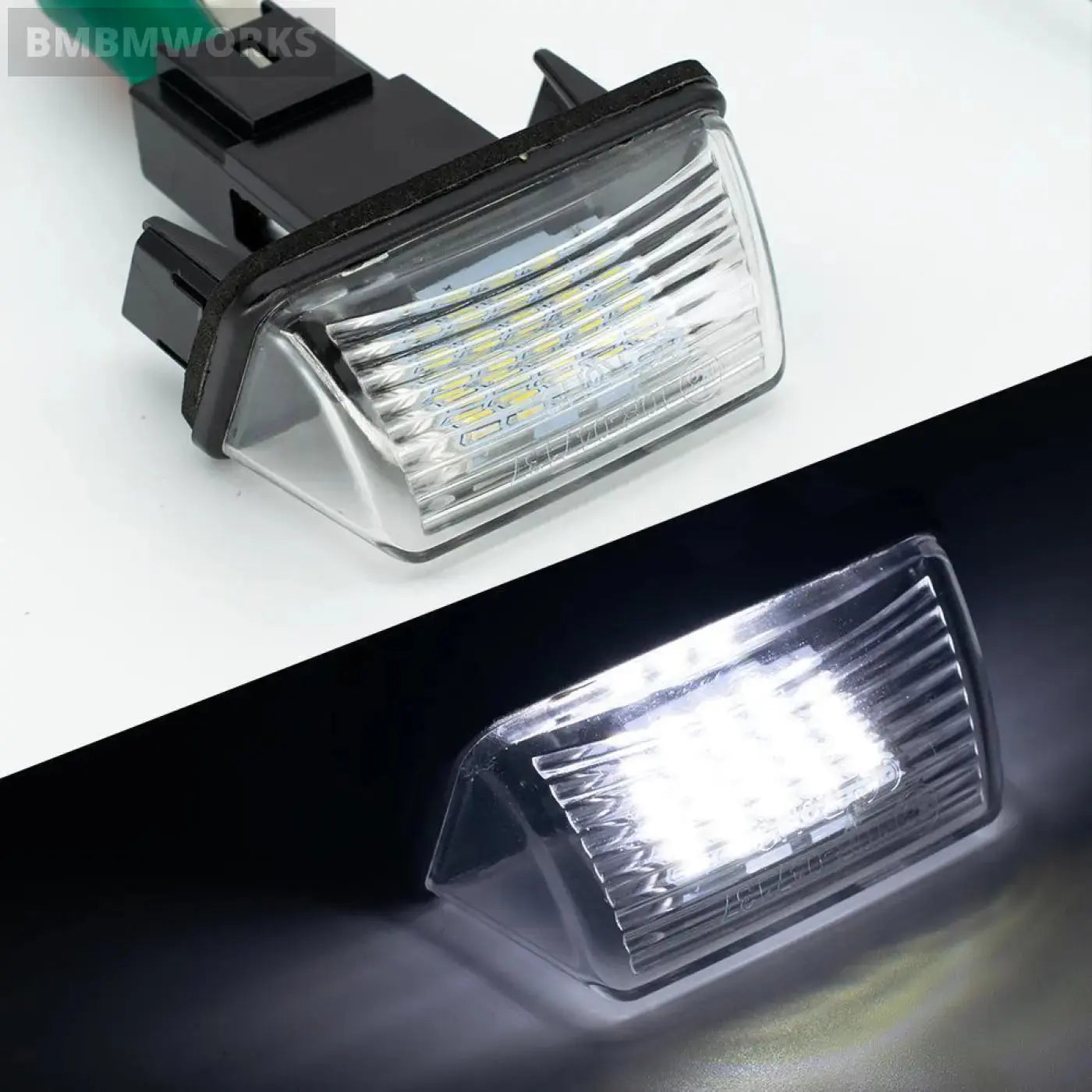2Pcs Led License Number Plate Light Lamp Citroen C3 C4 C5 Berlingo Saxo Xsara