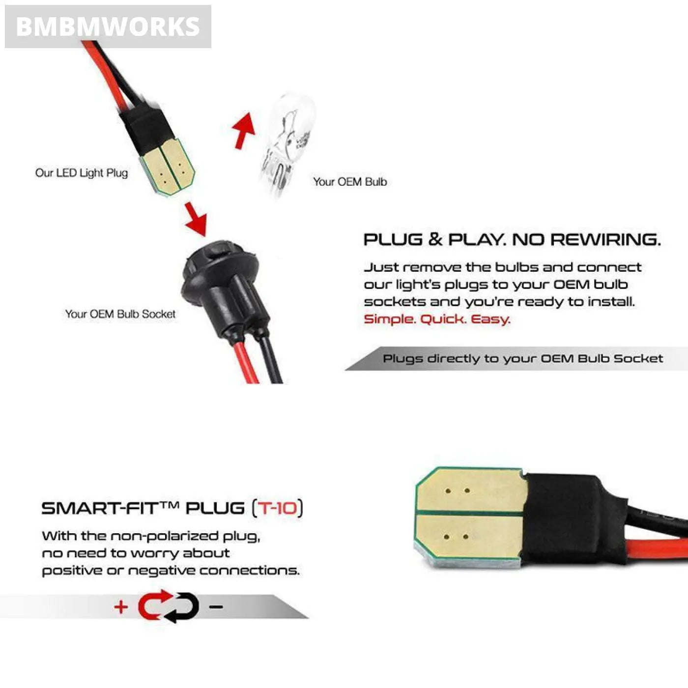 2Pcs Led License Plate Light Cadillac Suburban 1500 2500 Chevrolet Tahoe Gmc7-14