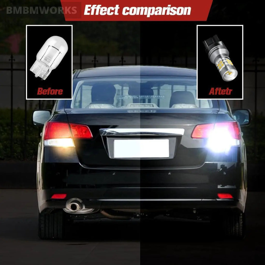 2Pcs Led Reverse Light Lamp Mitsubishi Galant Grandis Lancer Outlander Pajero