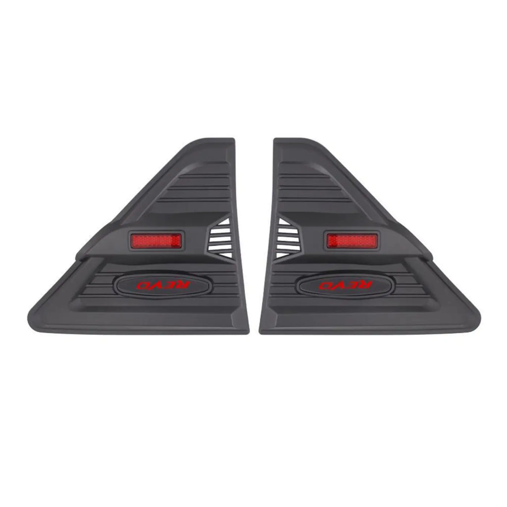 2Pcs Matte Black Side Vent Cover Toyota Hilux Revo 2015-2020