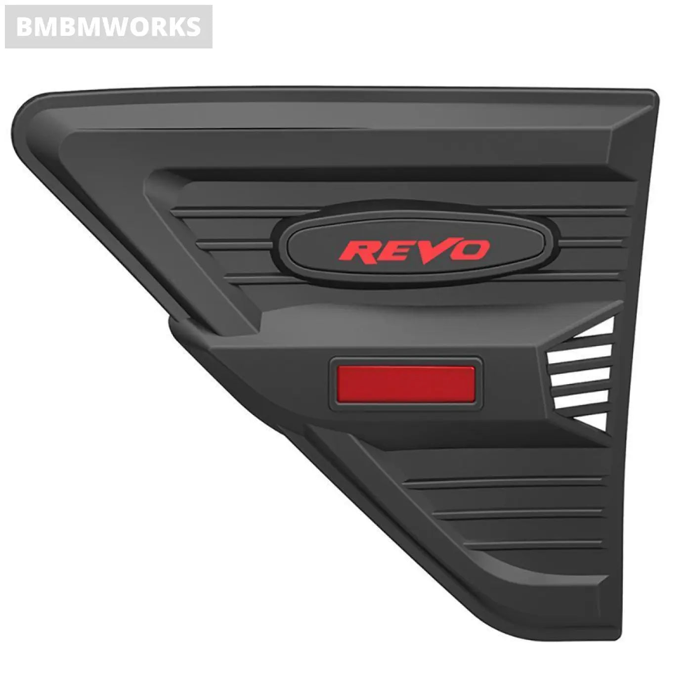 2Pcs Matte Black Side Vent Cover Toyota Hilux Revo 2015-2020