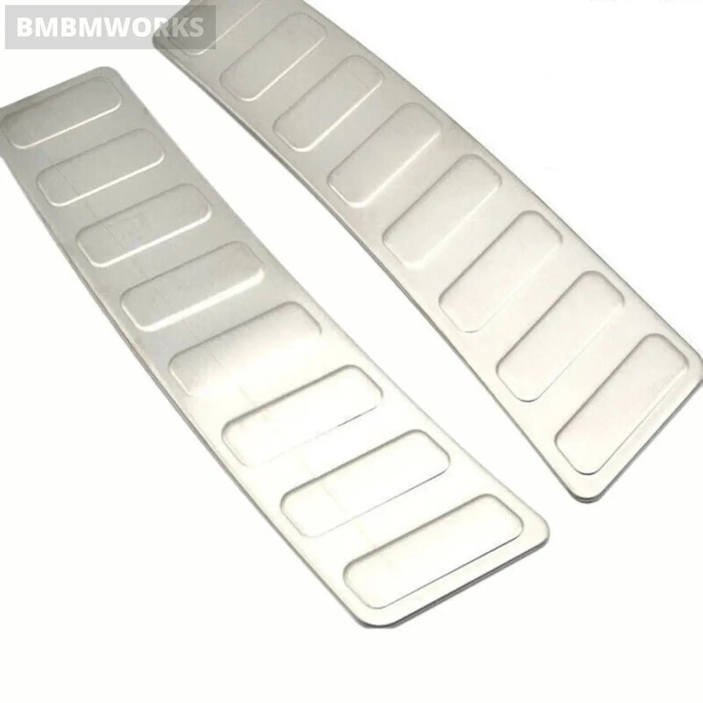 2Pcs Metal Tailgate Edge Cover Trim Replacement For Land Rover Discovery Sport