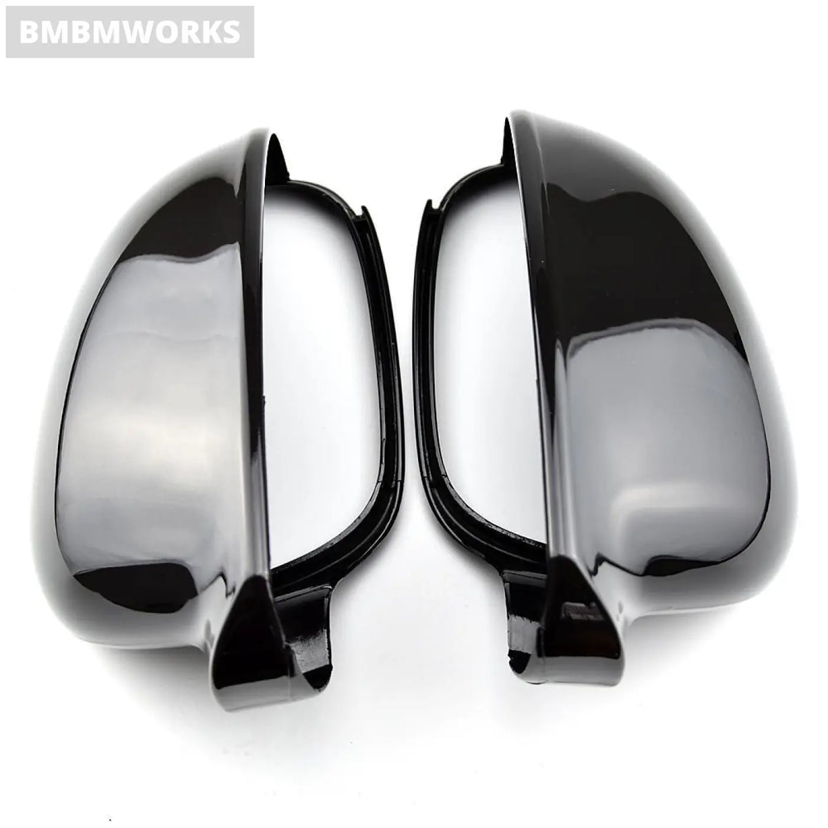 2Pcs Mirror Cover Rearview Side Cap Vw Volkswagen Passat B6 R36 Golf 5 Jetta Mk5
