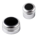 2Pcs Multimedia Mmi Volume Knob Rotary Button Switch Menu Audi A6 C6 S6 Q7 A8