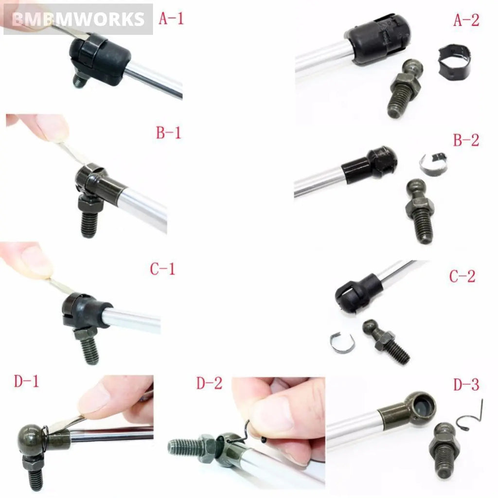 2Pcs/Pair Lift Supports Gas Struts Chevrolet Blazer For Oldsmobile Bravada 96-04