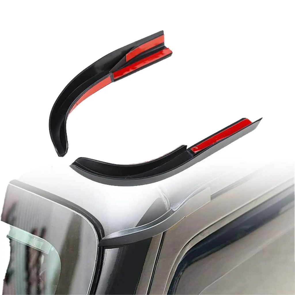 2Pcs/Pair Roof Rainwater Gutter Extension Jeep Wrangler Jk 2007-2017