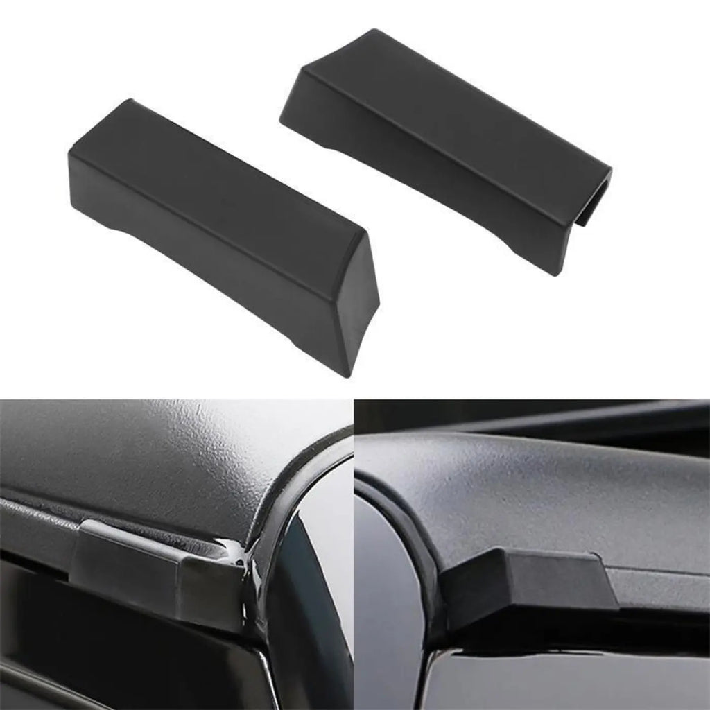 2Pcs/Pair Top Roof Rain Gutter Jeep Wrangler Jl 2018 - 2021 2022 Jt 2020