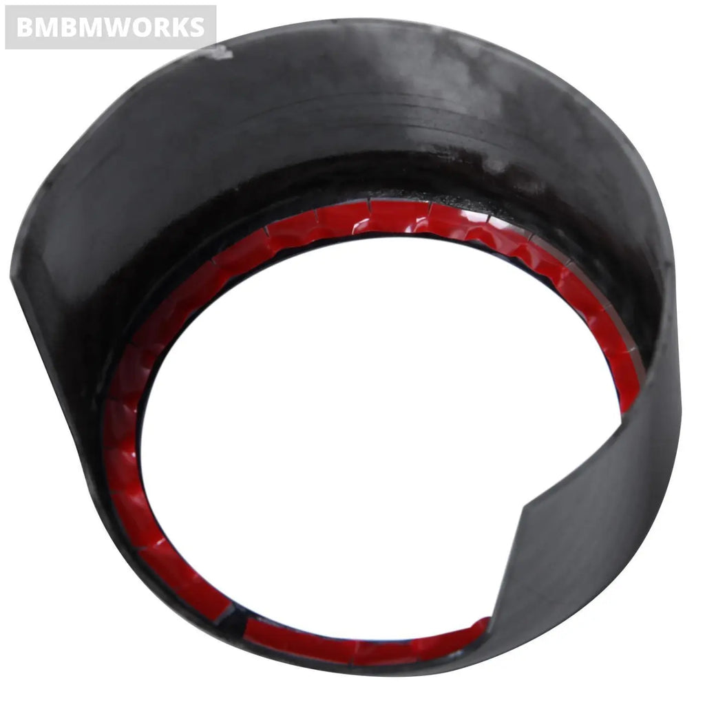 2Pcs Plastic Front Grill Decoration Frame Trim Alfa Romeo Stelvio 2017-2018