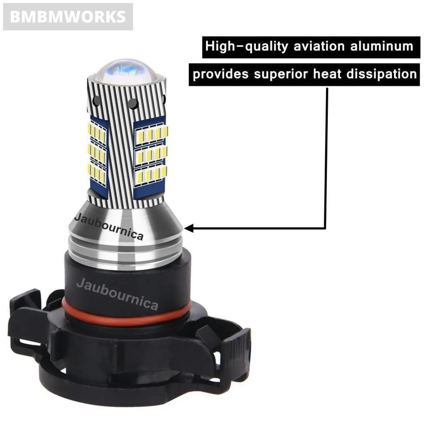 2Pcs Psx24W Super Bright 2016 Led Bulbs Jeep Compass 2017-2019 6000K White 12V