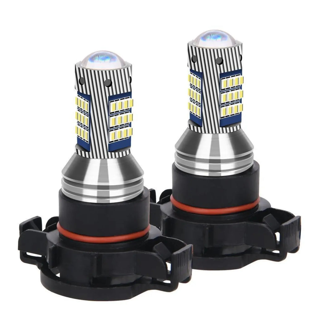 2Pcs Psx24W Super Bright 2016 Led Bulbs Jeep Compass 2017-2019 6000K White 12V