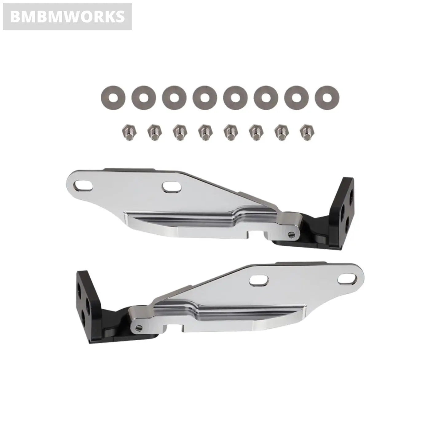 2Pcs Quick Release Hood Hinge Honda Civic Ek 1996-2000 Accessory