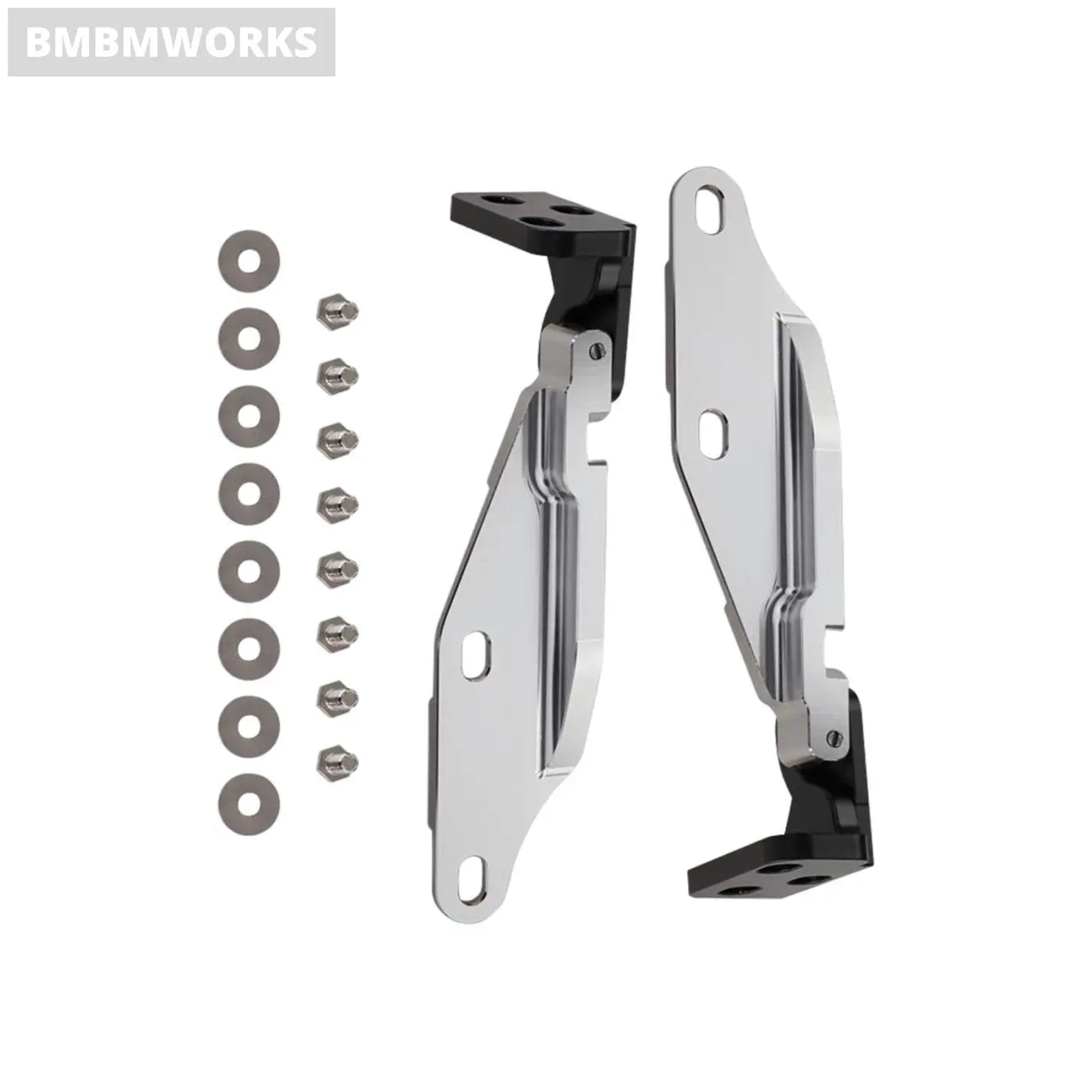 2Pcs Quick Release Hood Hinge Honda Civic Ek 1996-2000 Accessory