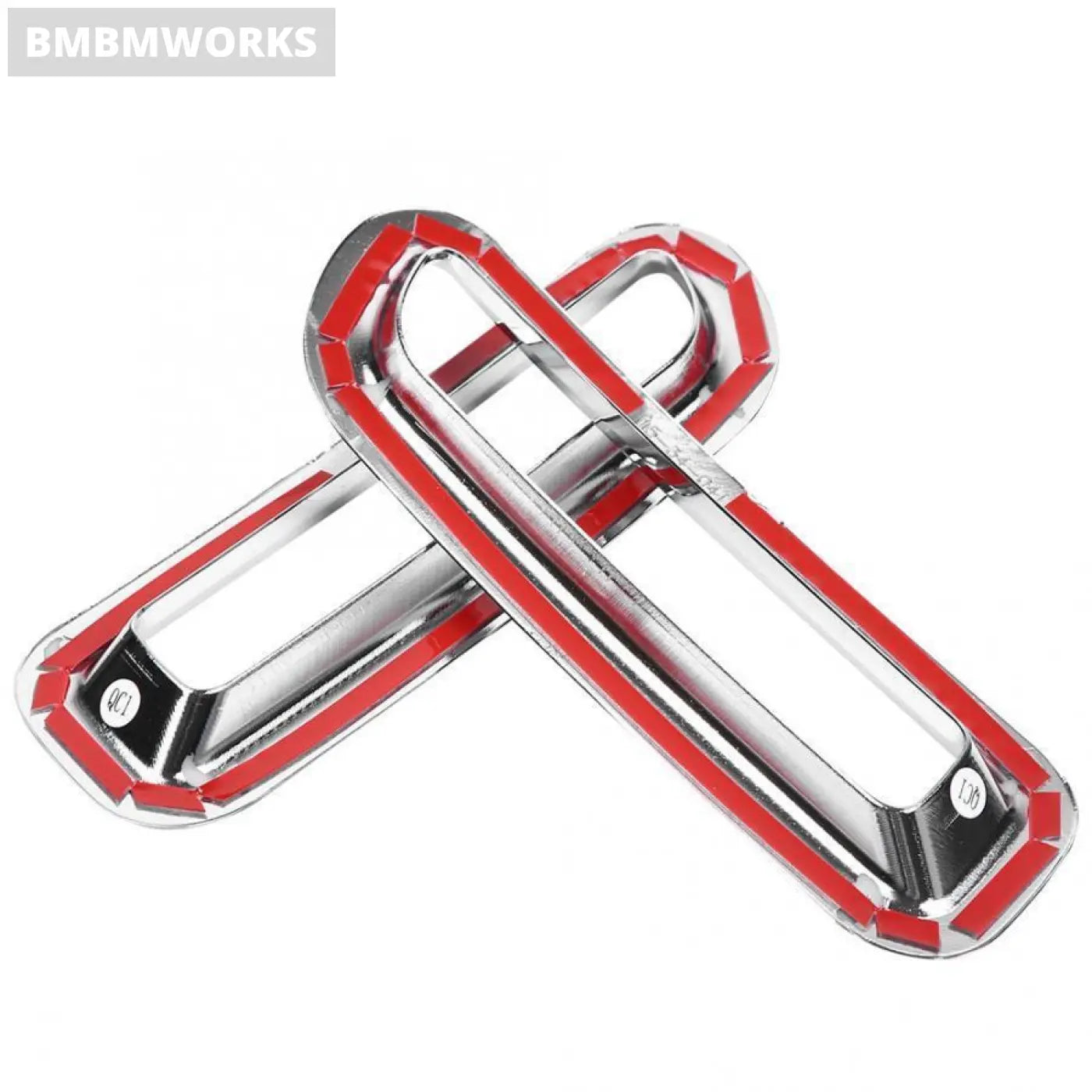 2Pcs Rear Fog Light Lamp Cover Trim Frame Moulding Suzuki Vitara 2016 2017 2018